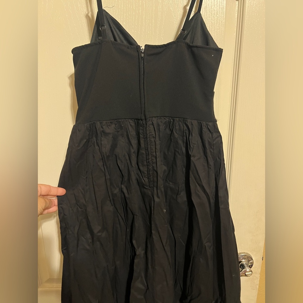 Trixxi Black Strapless Pleated Cocktail Dress - Picture 4 of 5